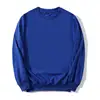 Sweat-shirt bleu roi à col rond