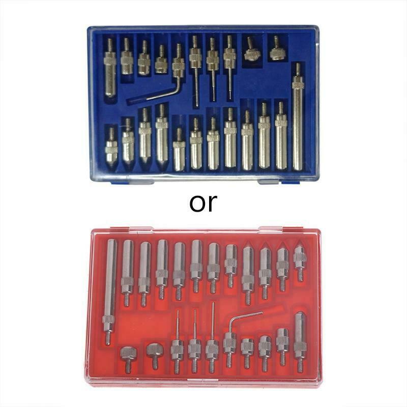 22 шт., набор стальных циферблатных индикаторов, 4-48 наконечников резьбы для циферблата и тестовых индикаторов, наконечники индикатора циферблата