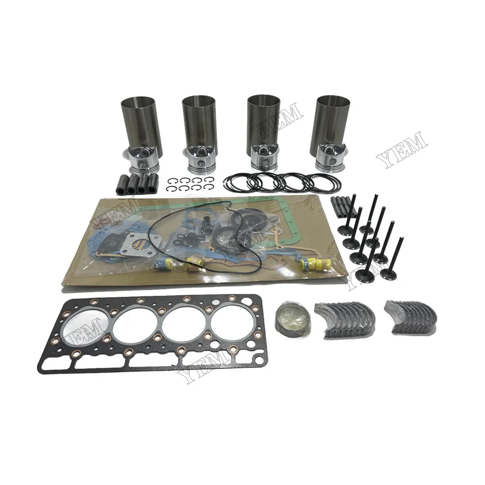 V1205 Overhaul Rebuild Kit Fits for Kubota V1205 V1205-B V1205B V1205E Engine