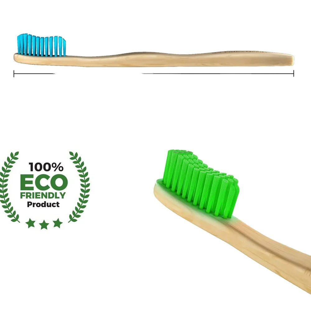 Custom Popular Custom High Quality logo Bamboo Custom Toothbrush From China