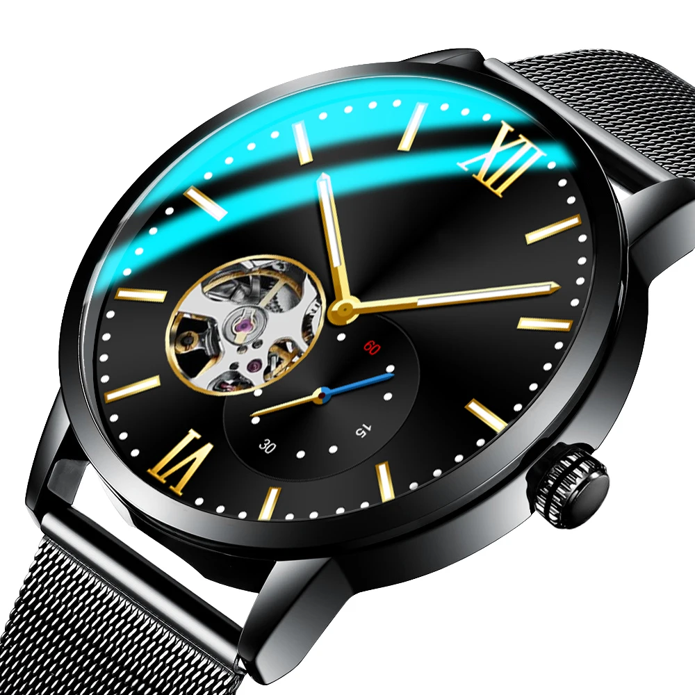 Ultra-thin 8008B Mechanical Watch Stylish Durable