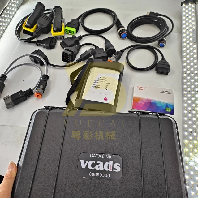 YUE CAI  VOCOM II 8890300 Excavator diagnostic tool use for truck ship excavator Diagnostic KIT VOE88890300