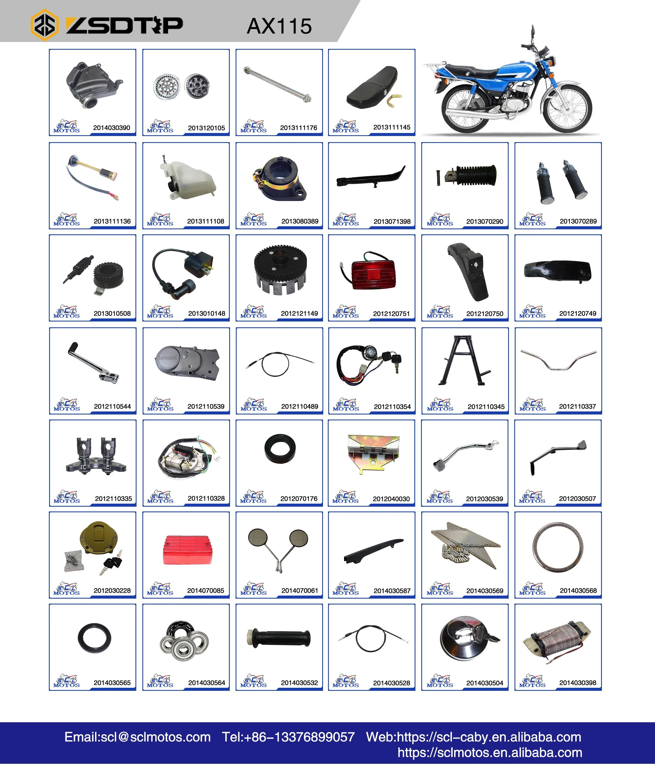 200CC 50cc 125cc 150cc Engine Comp SCLMOTOS Motorcycle Assembly