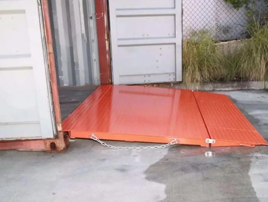 Iso Tank Unloading Ramp ESEN ISO Standard 40ft SPA-H Container Loading Platform & Ramp ...