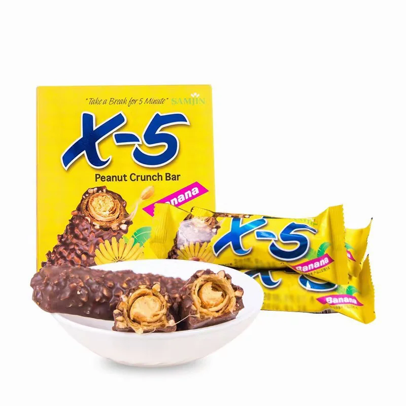 韓国産チョコレートバー卸売 X-5 チョコレートエナジーバー 36g