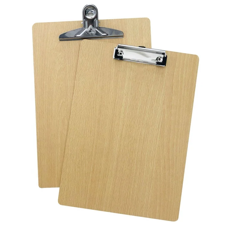 High Quality Wood Clipboard 9x12.5 Inches Standard Letter Size