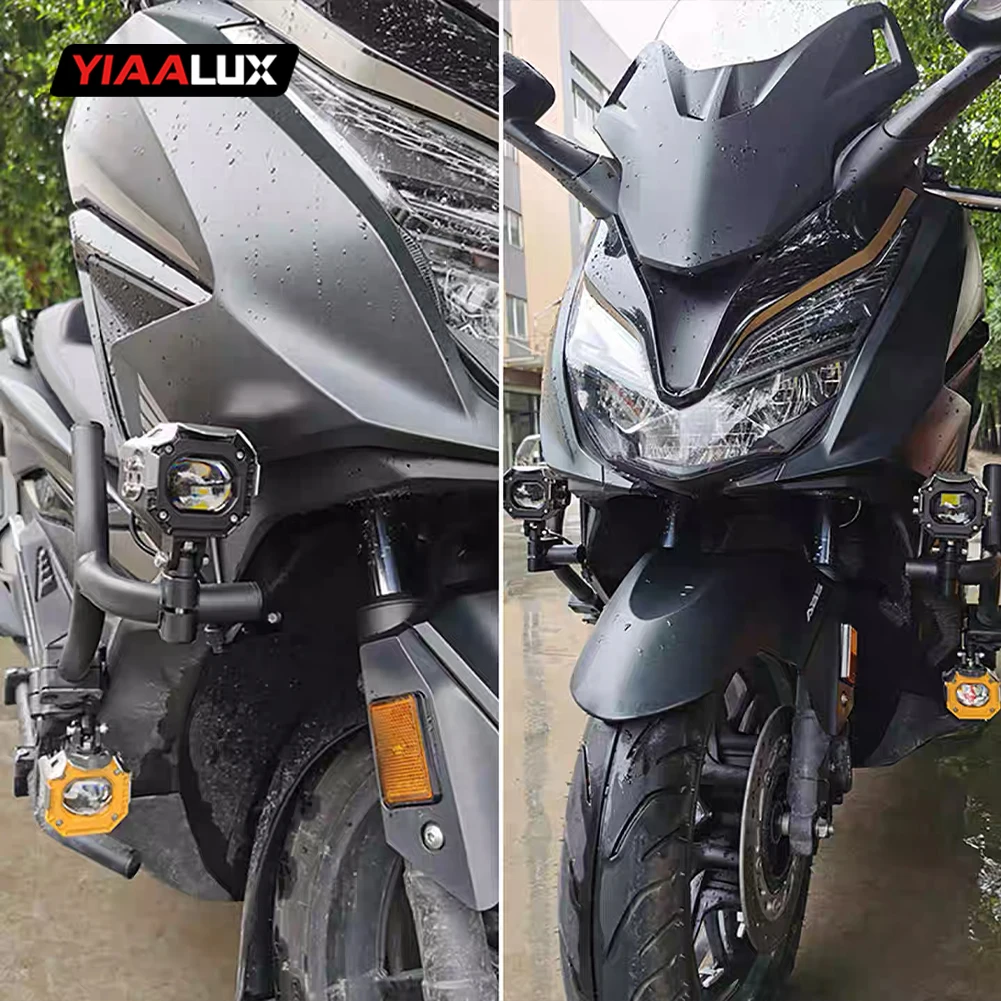 product new arrival offroad motorcycle light 329 60w spot driving fog light with optional drl for motorcycle-4