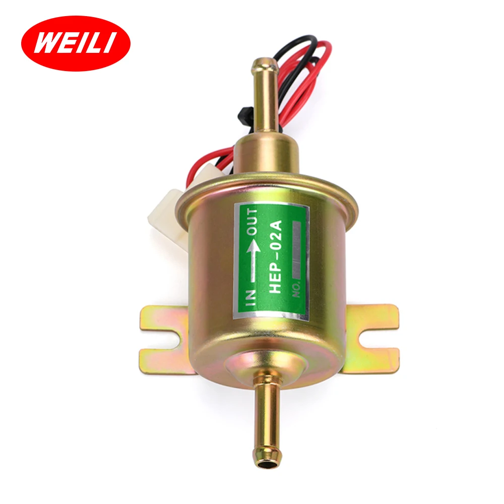 Hep02a 12v 24v Fuel Pump Low Pressure Universal Electric Fuel Pump For