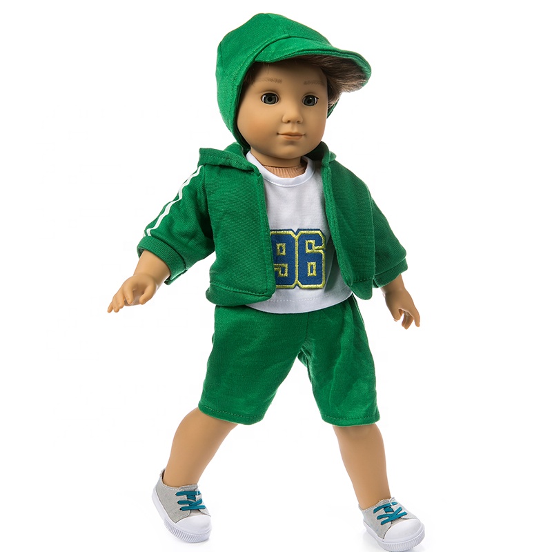 
1 компл. Зимнее пальто верхняя одежда брюки рубашка шляпа подходит для 18 дюймов детские игрушки куклы Одежда для мальчиков American Doll мальчик наряд 