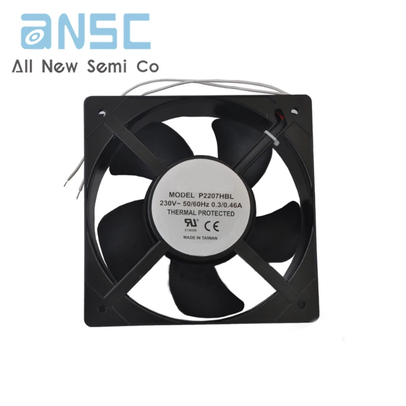 Original Axial flow fan P2207HBL 220VAC 20572 0.3/0.46A Industrial AC cabinet cooling fan