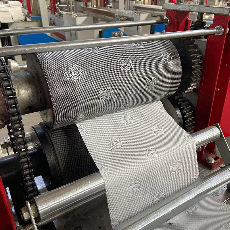 Machines for Small Businesses Napkin Tissue Paper Making Machine with Customized Color Napkin Printing Machine