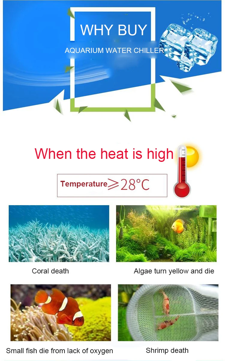 Aquarium Water Chiller, Plastic, 110V 220V - detail 1