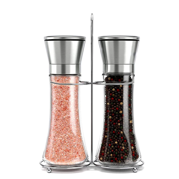 Penggiling Garam Dan Garam Kaca Tinggi Pengocok Lada Penggiling Garam Buy Merica Mini Salt Amp Pepper Mills Mini Salt Amp Pepper Mills Product On Alibaba Com