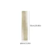 19.69 inch wide champagne ribbon