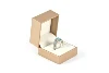 Champagne gold Ring box (4.5*5.1*3.7cm)