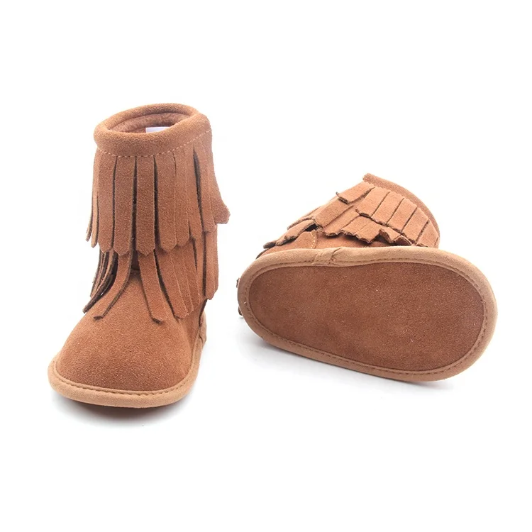 2021 New Design Winter Moccasins Boots For Unisex Baby Breathable Boots Shoes
