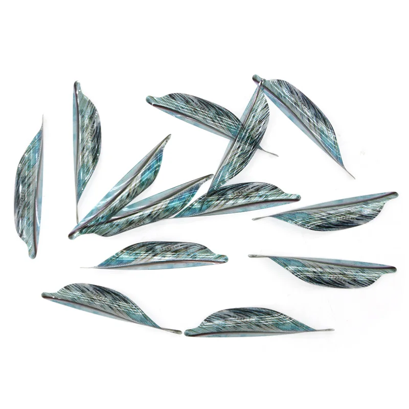 50 Plumes D'archerie – 1,75/2 Pouces – Spin Vane – LH/RH – Spirale