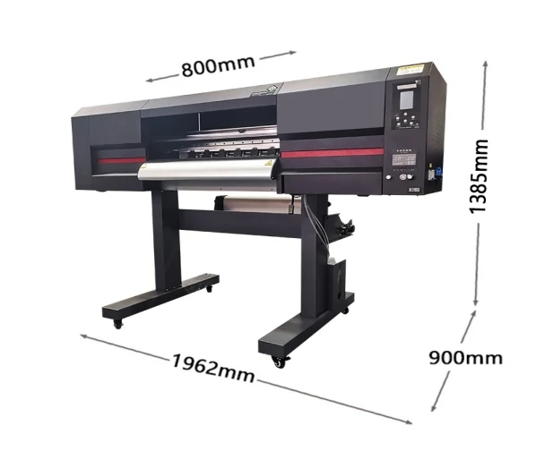 60cm width DTF heat transfer machine for cotton polyester garment customization