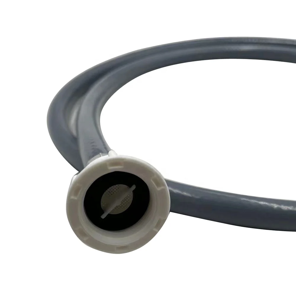 Yowin Bathroom Washing Machine Inlet Outlet Hose Plastic Water Hose Flexible PVC Pipe