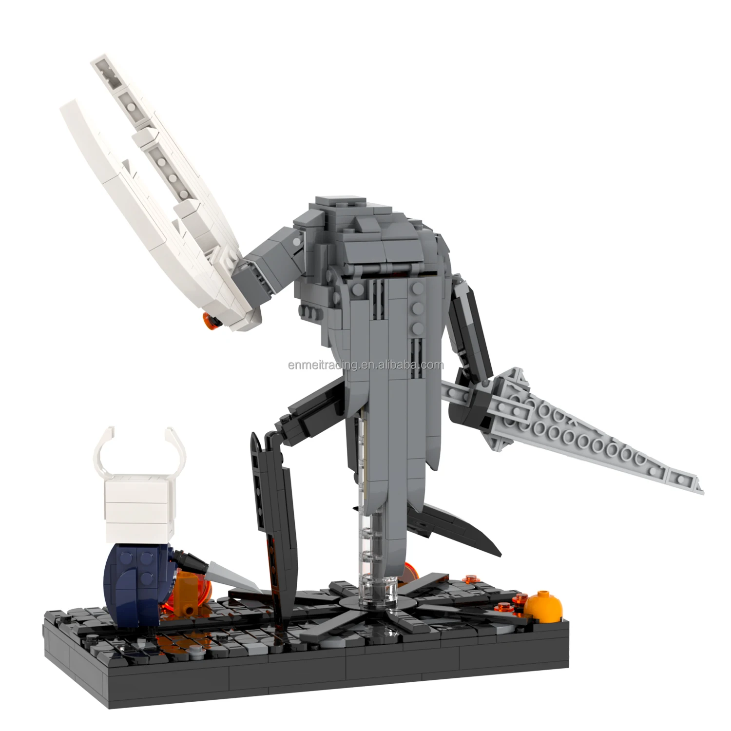 Anime Hollow Knight Building Sets MOC Brick Action Figs Diy Building Blocks Sets Model Toys for Kid MOC1489