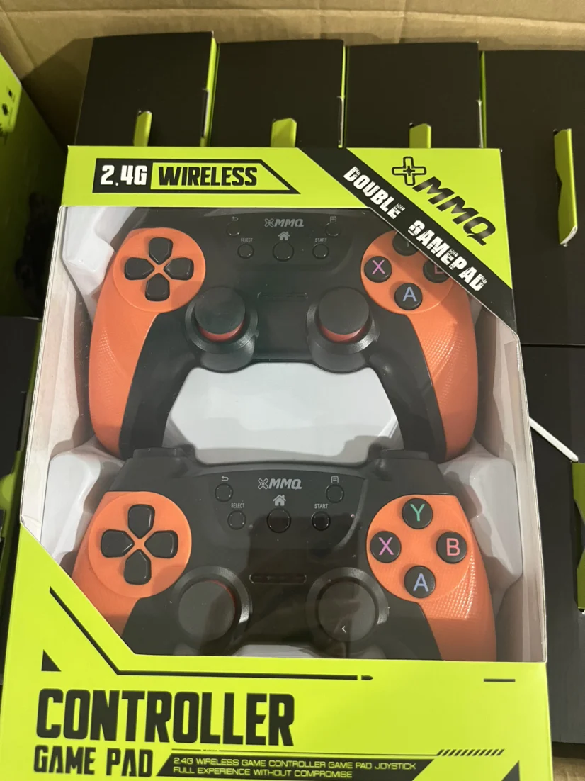 2.4G Dual Wireless Game Controller Android USB Wireless Controller TV ...