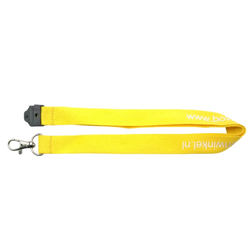 Polyester Custom Printed Hook Key Holder Lanyards Durable For Multi-Functional ID Badges & Exhibition Passes_voghion.com