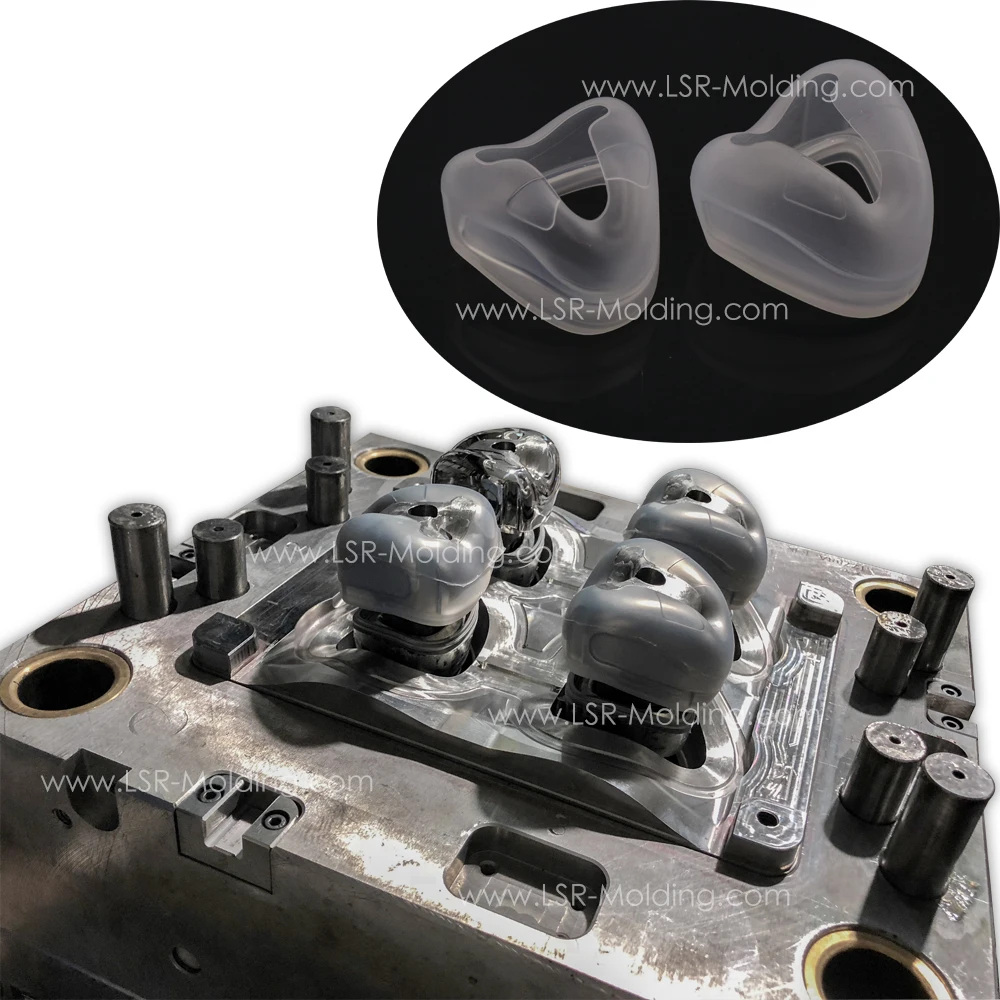 Custom Liquid Silicone Rubber LSR Injection Mould Molding Tooling