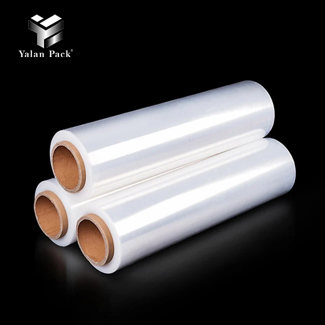 Packaging Film Strech Pallet Supplier Shrink Wrap Pallet Lldpe Plastic Roll Transparent Stretch Film