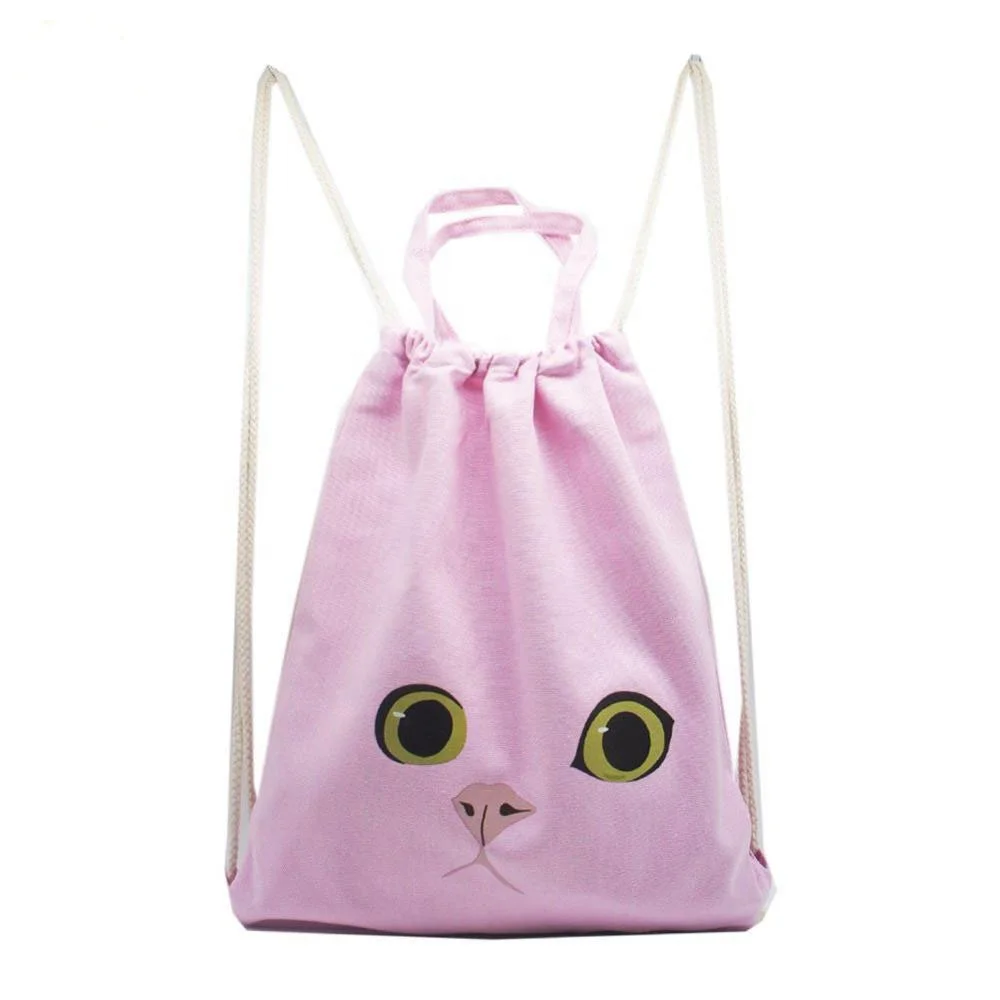 drawstring bag cute