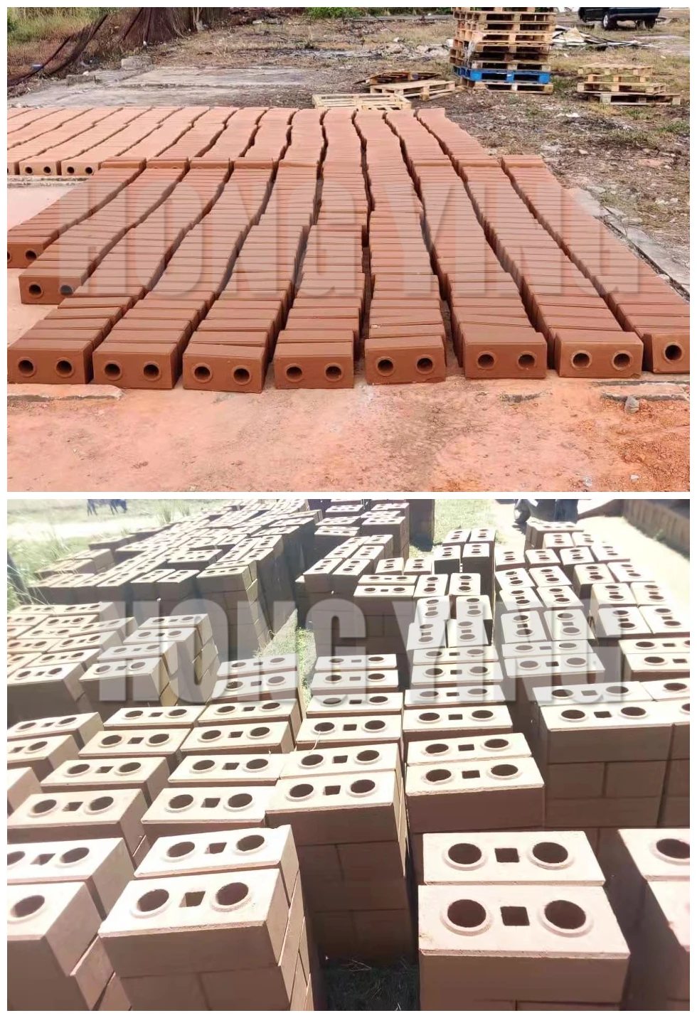 Low Price Earth Soil Interlocking Brick Machine Red Clay Brick Making