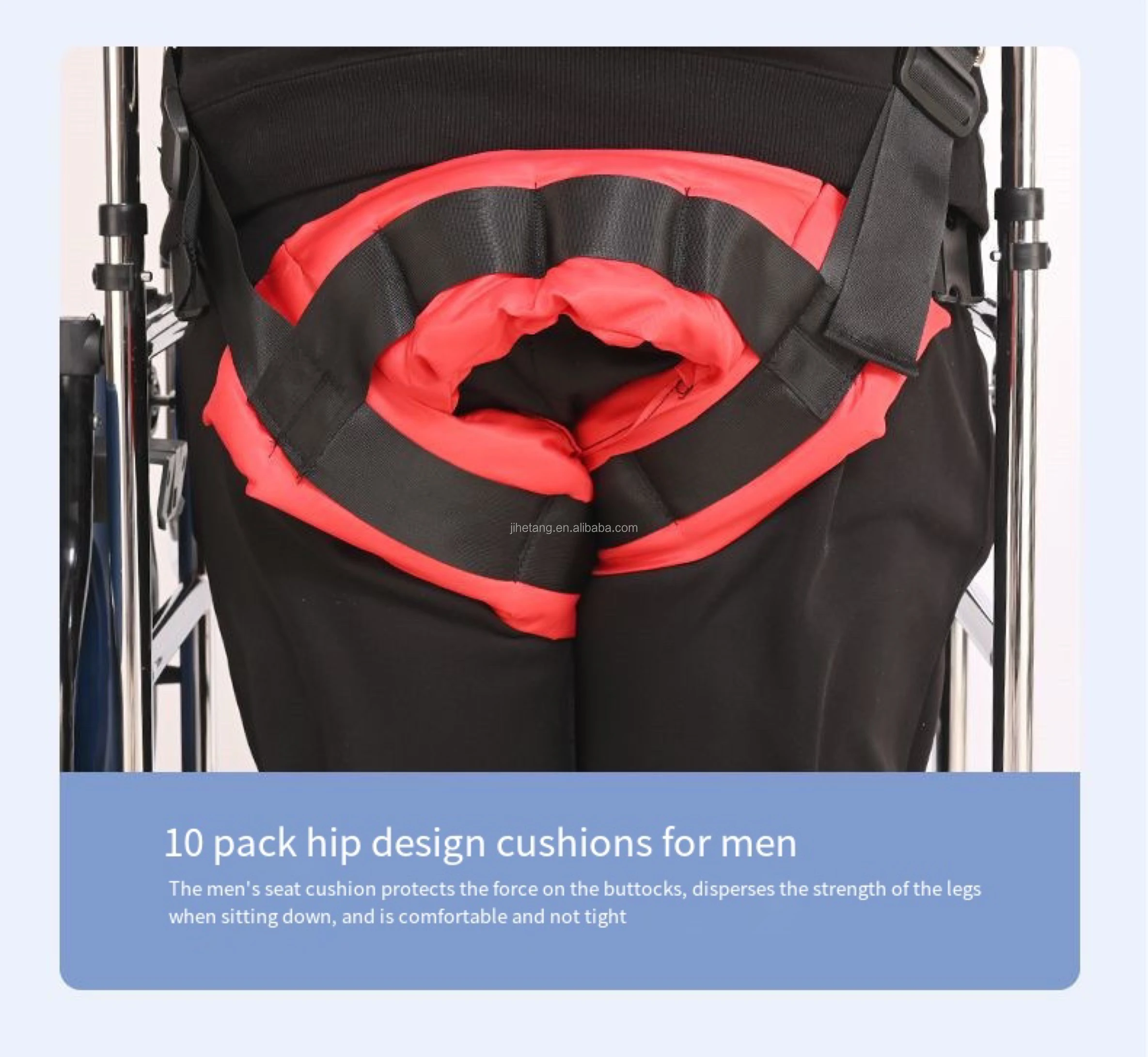 Rehabilitation Assistive Walking Aids For Elderly Anti Roll Over For