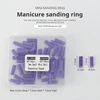 50 mini sand rings (120 # /180 #   Purple)