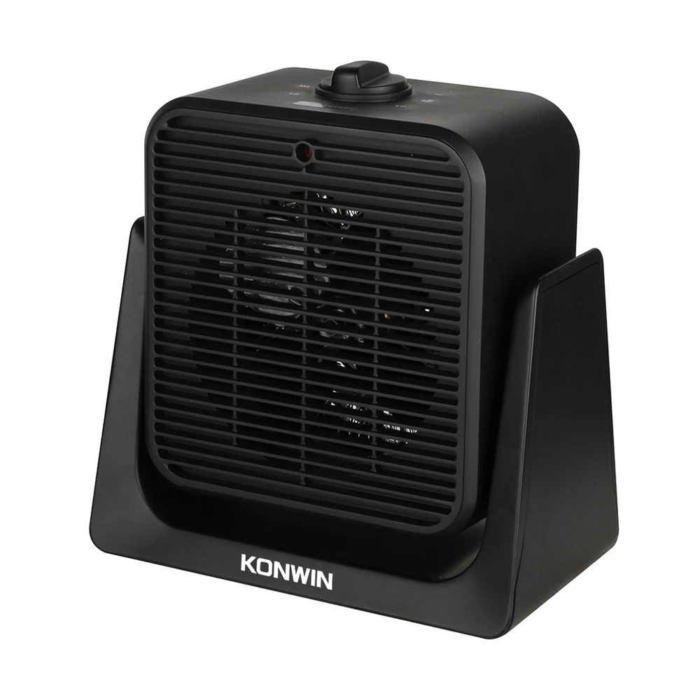 KONWIN Fan Heater in Cold and Hot Portable Home Room Desktop Office  Electric Heater