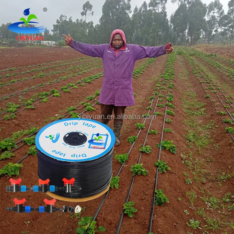 10ha Potato Irrigation System Agricola Manguera De Riego Por Goteo Drip Irrigation Supplies Accessories and Fittings Drip Tape