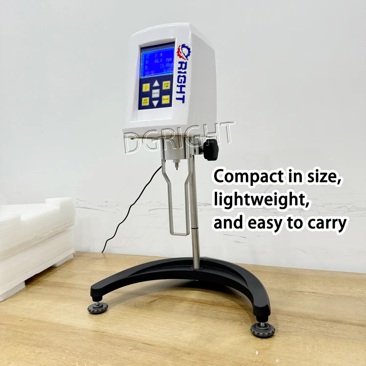 Portable Digital Rotational Price Display Paint Lab Brookfield Torsion Viscometer