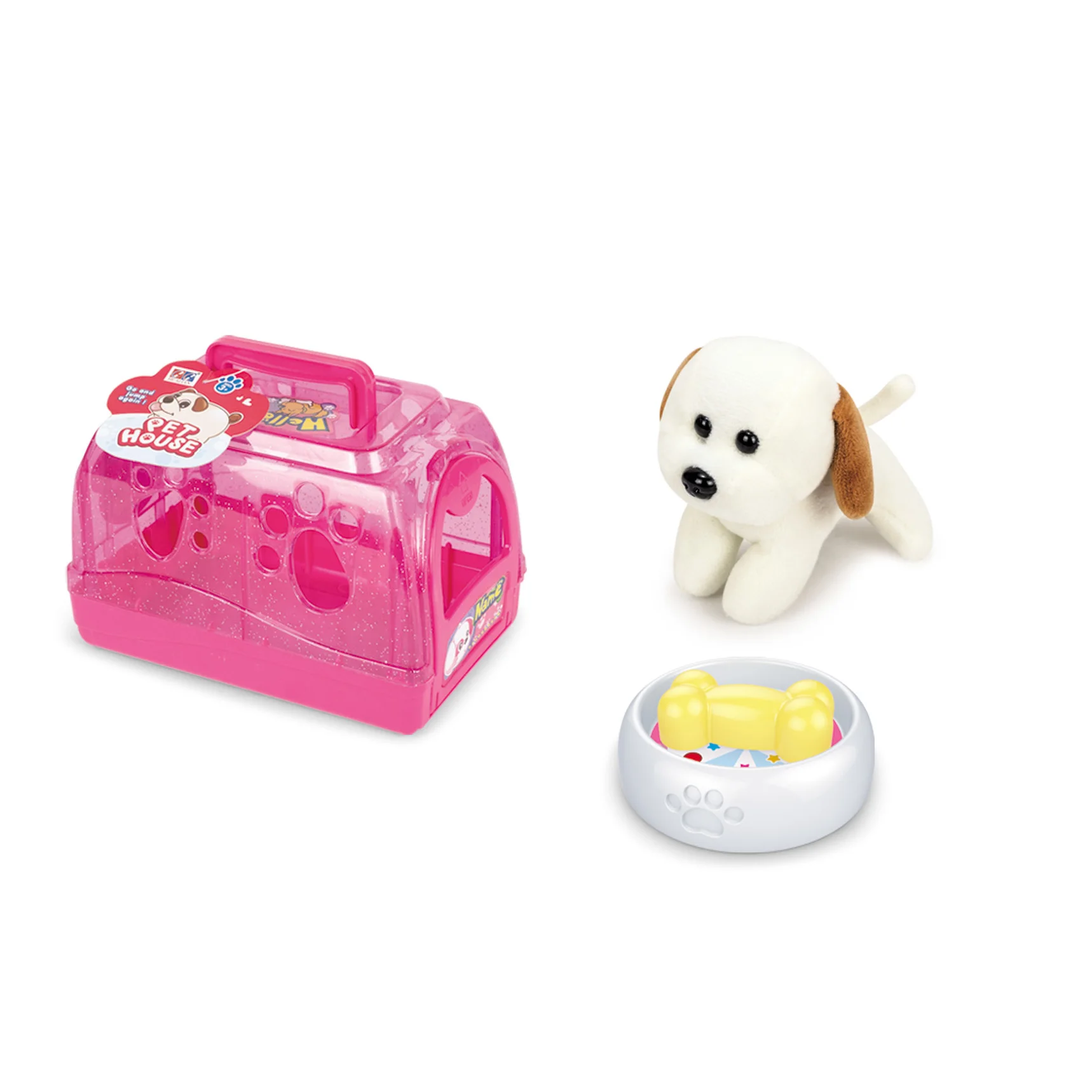 Melissa & Doug 8551 Feeding Grooming Pet Care Set Replacement Dog Puppy Plush for sale online 