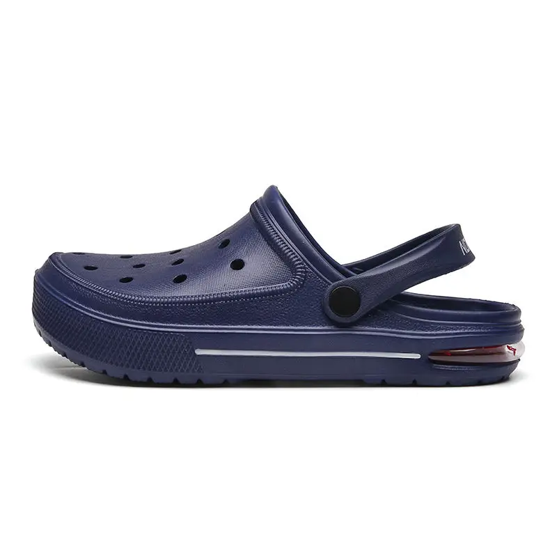 Новинка 2021 года; EVA; Корейский стиль; Тренд; Пляжная прогулочная Мужская дышащая обувь; Пара повседневных сандалий; Обувь с отверстиями