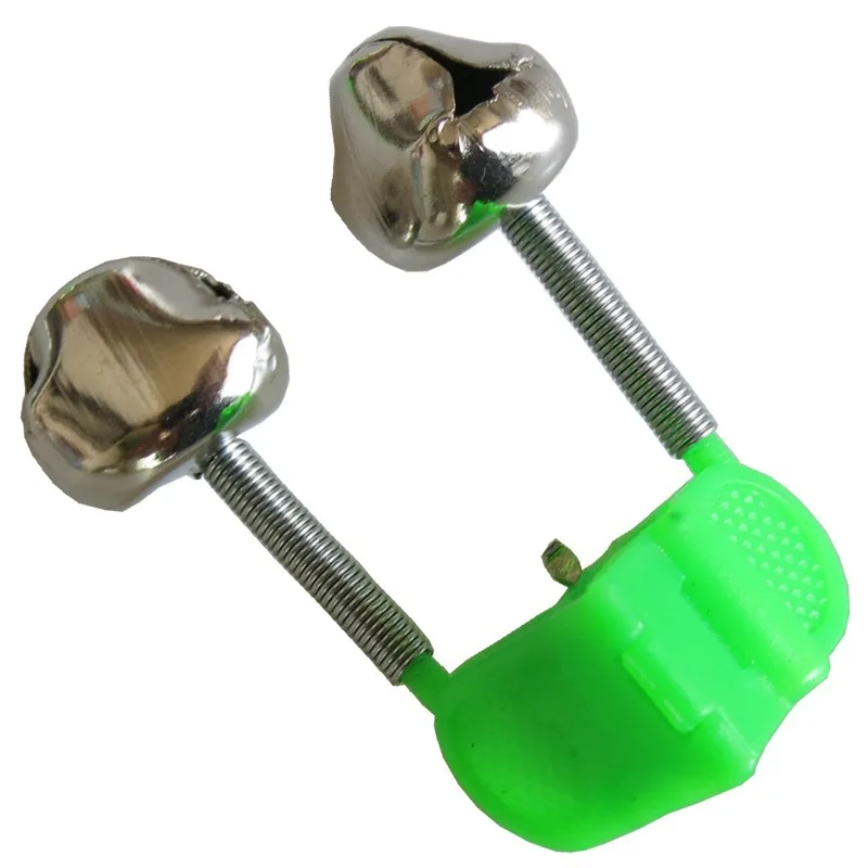 Outdoor Fishing Float Bell LED Rod Bite Digital Twin Alarm Bells Clip Alerters