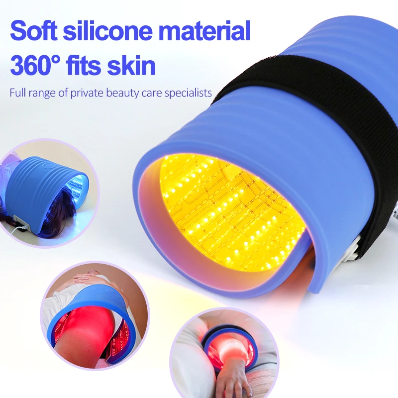 Flexible 7 Colors Led Light Therapy For Whole Body Skin Care Red Light