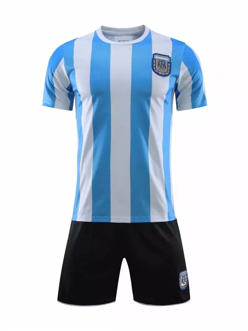 1986 Retro Argentina Maradona Football Shirt