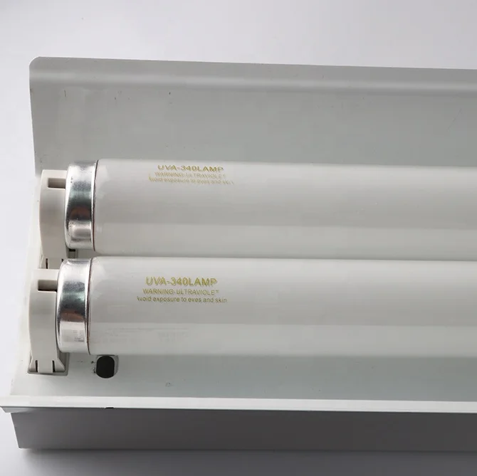 UVA 340 с двойными светильниками люминесцентная лампа uva