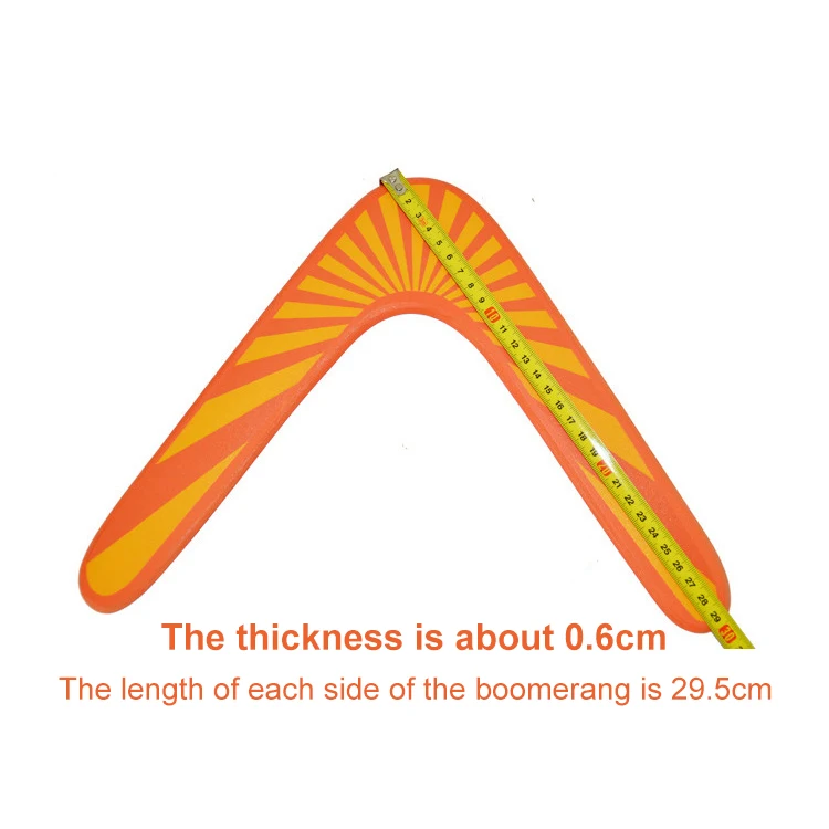 2022 Agreat Promotion Wooden Throwback V Shaped Boomerang Flying Disc