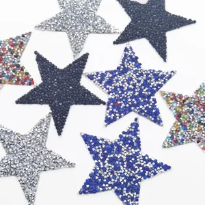 Star Shape Reusable Breast Petals Shiny Nipple Cover for Lingerie Festivals Carnival Burlesque Rave Intimates Accessories