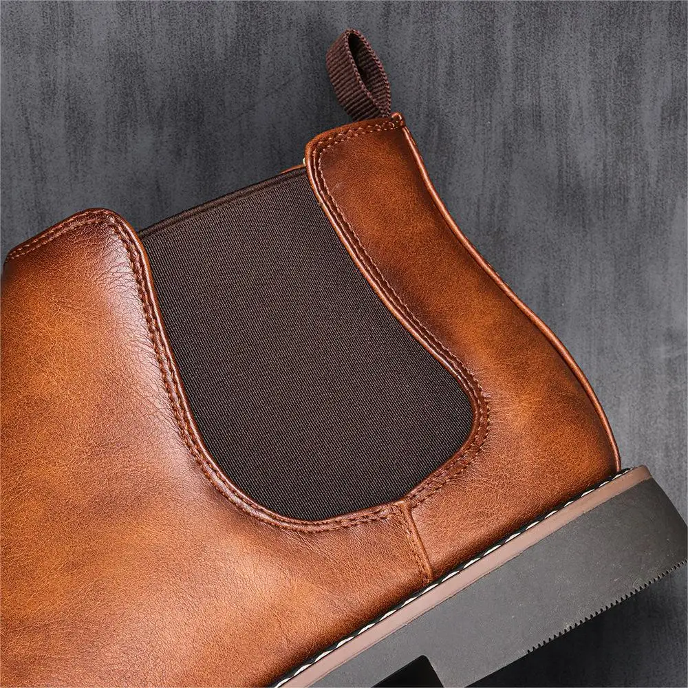 high ankle chelsea boots mens