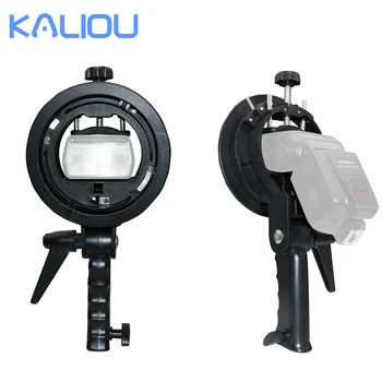 Kaliou Professional S-Type II Bracket Light Holder Mount for Speedlight Flash Light Beauty Dish Reflector Umbrella detail image