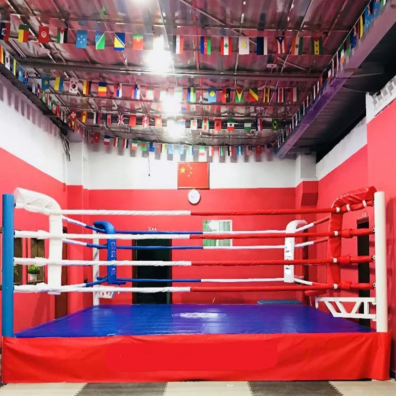 Ring De Boxeo Martial Arts Equipment Boxing Ring With High Quality Rope and  Covers for Sale