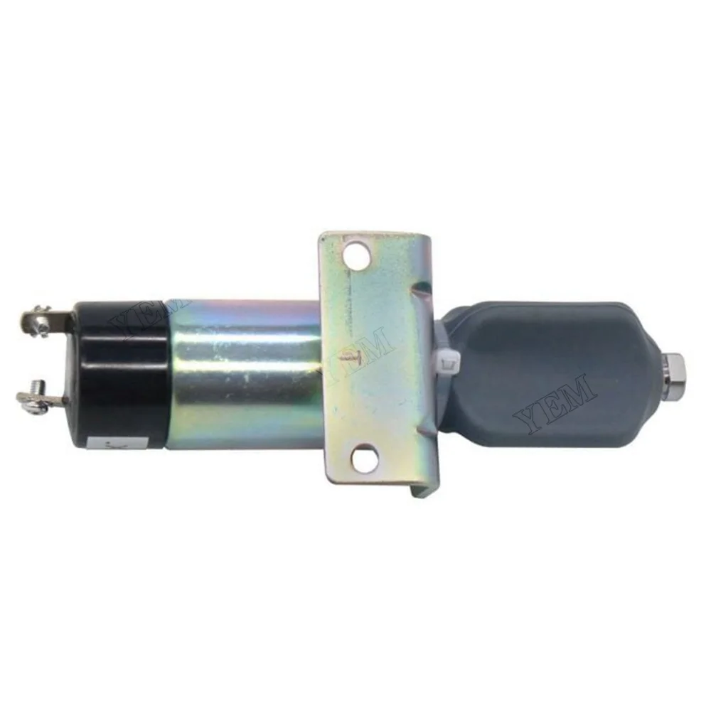 12V 3 Terminals Shutdown Stop Solenoid 2848231 for Perkins Engine 4.108 4.165 T6.3544 6.3544 2