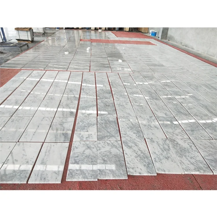 Bixxa tal-floors ta’ marmur Statuario abjad Ċiniż b’bassa prezz u b’għajjien għoli 600x300