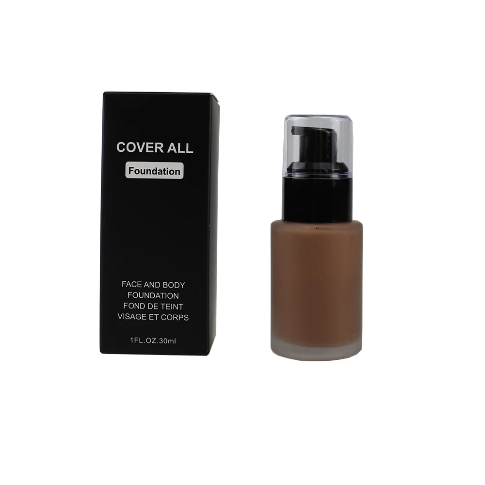 Waterproof Foundation 12 Colors Foundation Liquid Custom Foundation Full Coverage Long Lasting Foundation