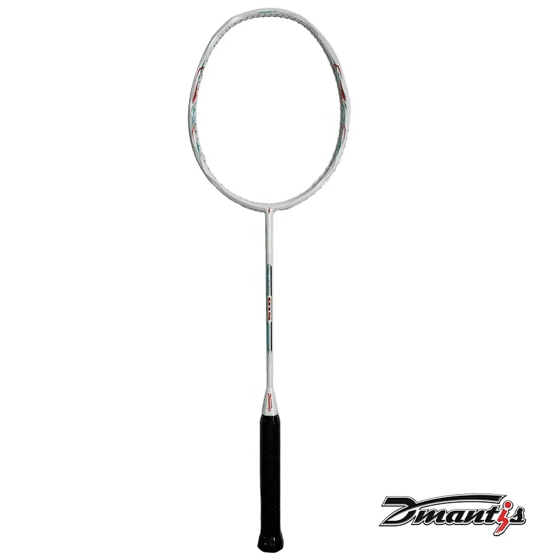 High Quality Badminton Racket with Cover Bag Carbon Fiber 4U Badminton Racquet for Training